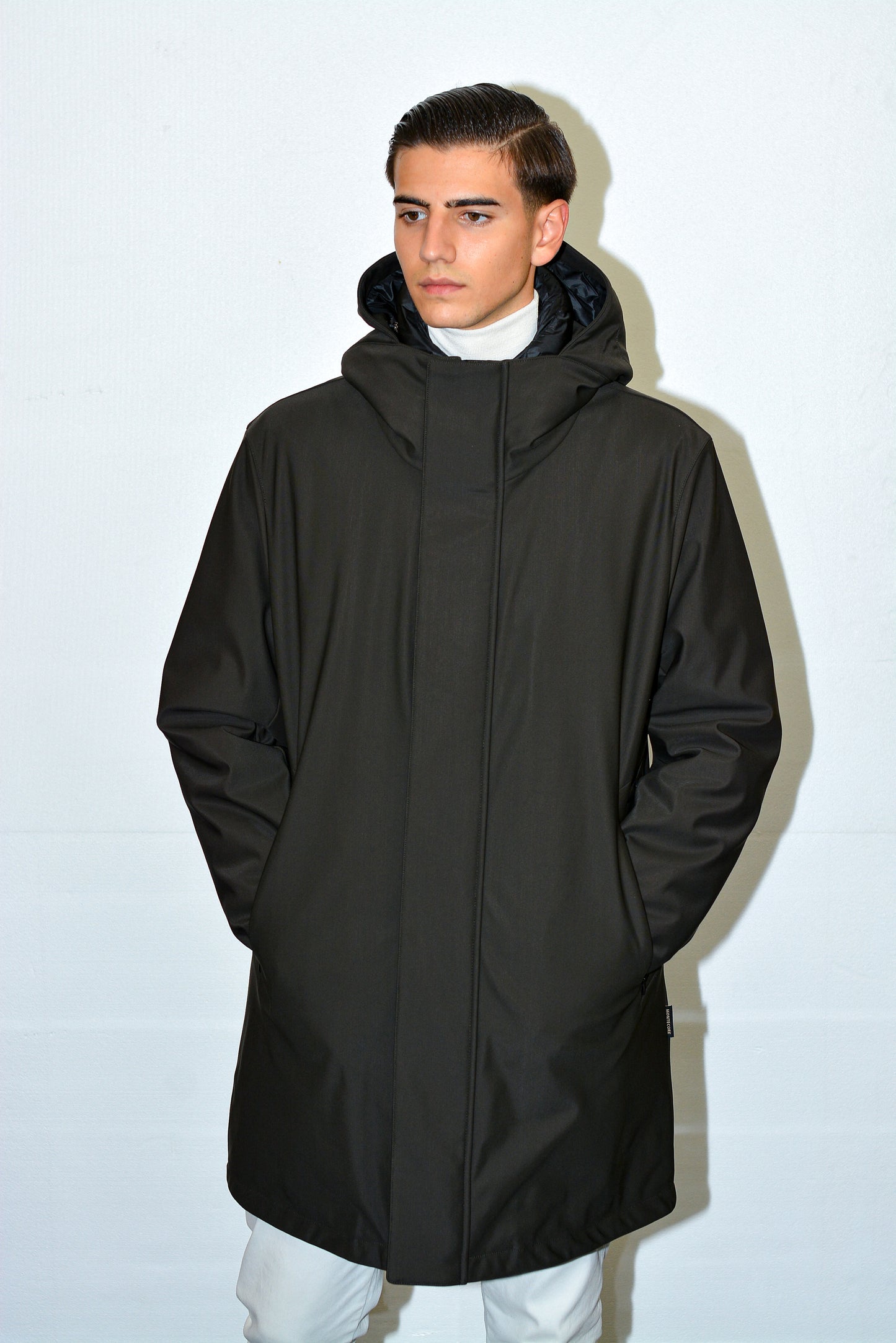 Parka imbottito in piuma