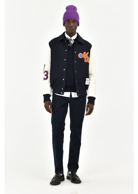 Varsity jacket in panno - Manuel Ritz