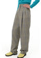Pantalone con pinces galles applicazione paillettes - Manuel Ritz
