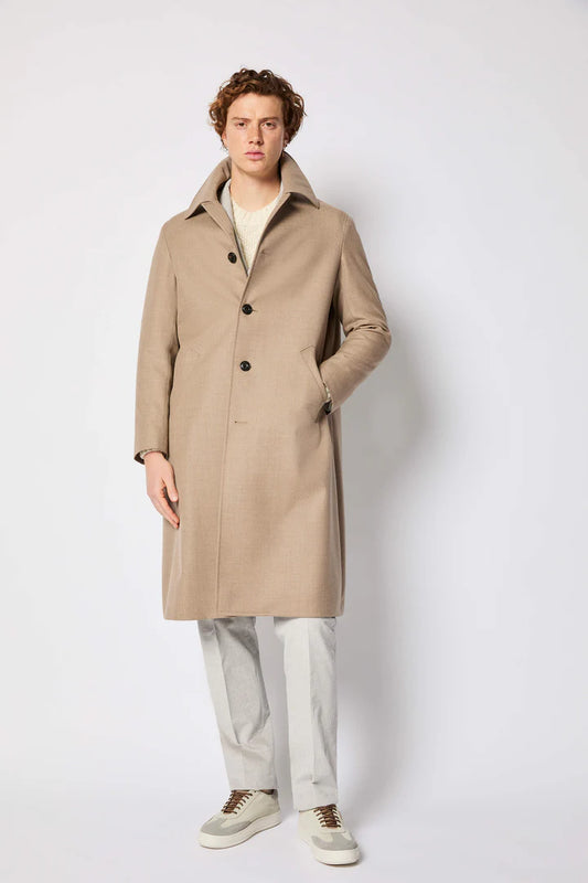 CAPPOTTO MONOPETTO BLU NOTTE L.B.M