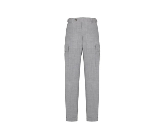 PANTALONE CARGO TELA DI LANA STRECH  PAOLONI