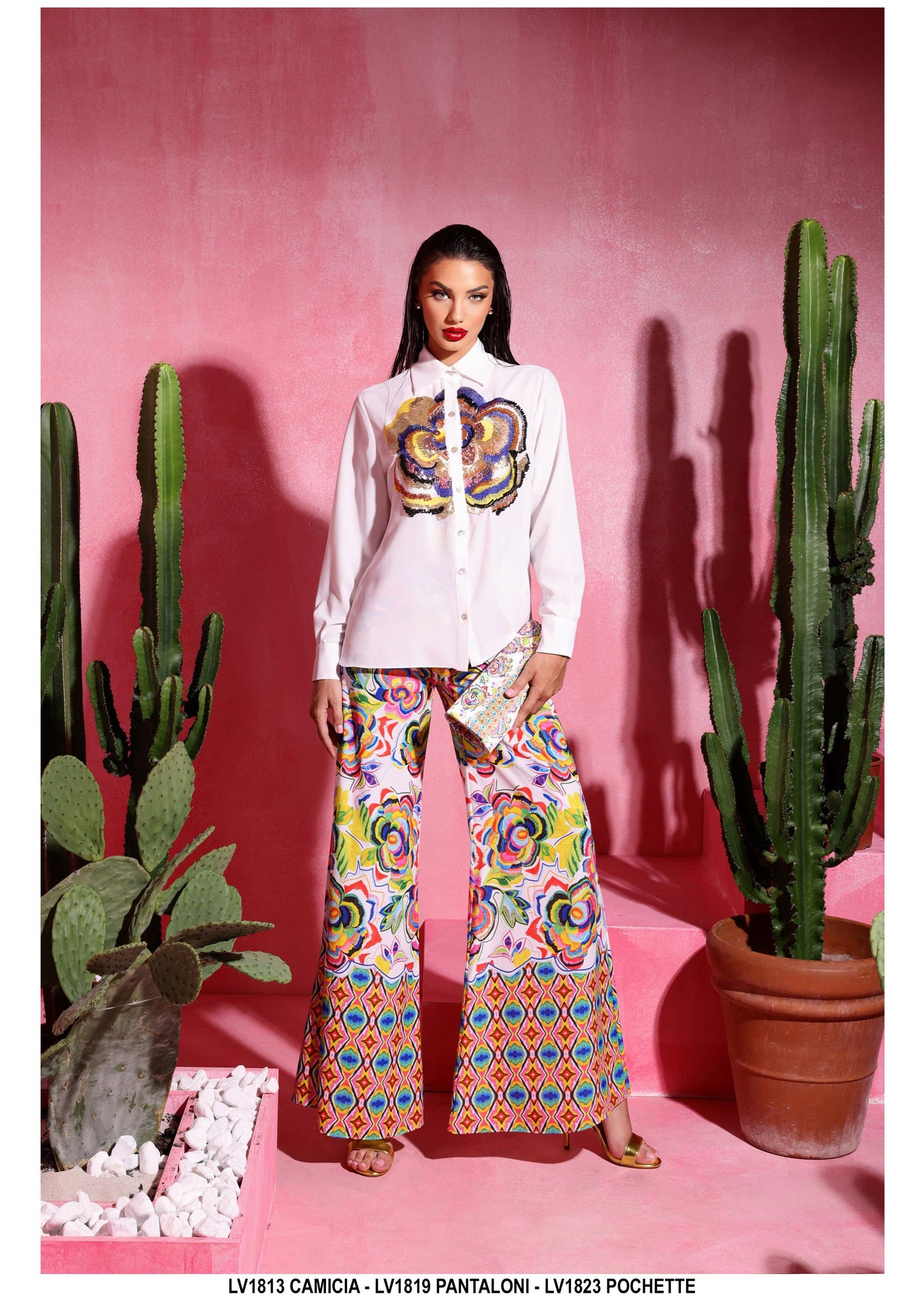 CAMICIA LOVE TO LOVE BY GAI MATTIOLO LV1813