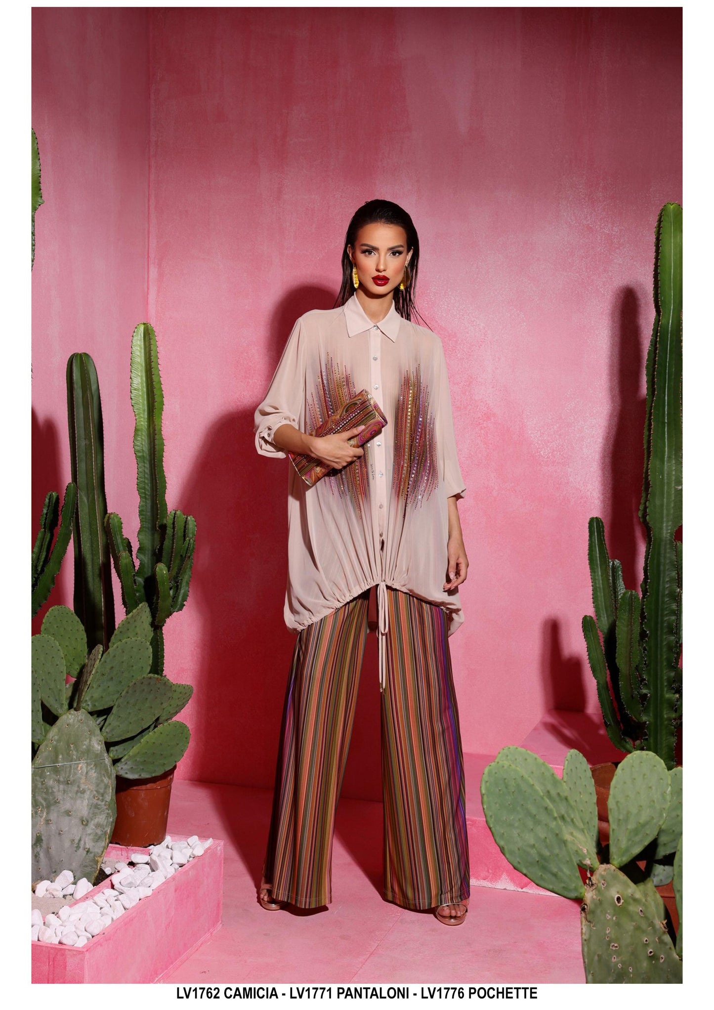 CAMICIA LOVE TO LOVE BY GAI MATTIOLO LV1762