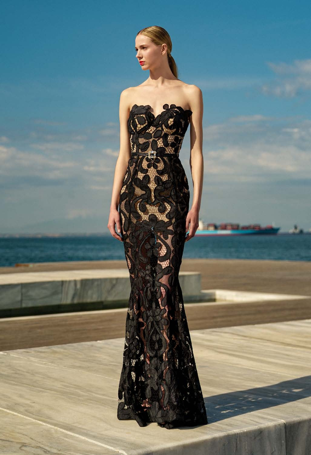 Abito Cerimonia Abiti Mischalis MISCHALIS M2-8578 – Serrese - Main Image