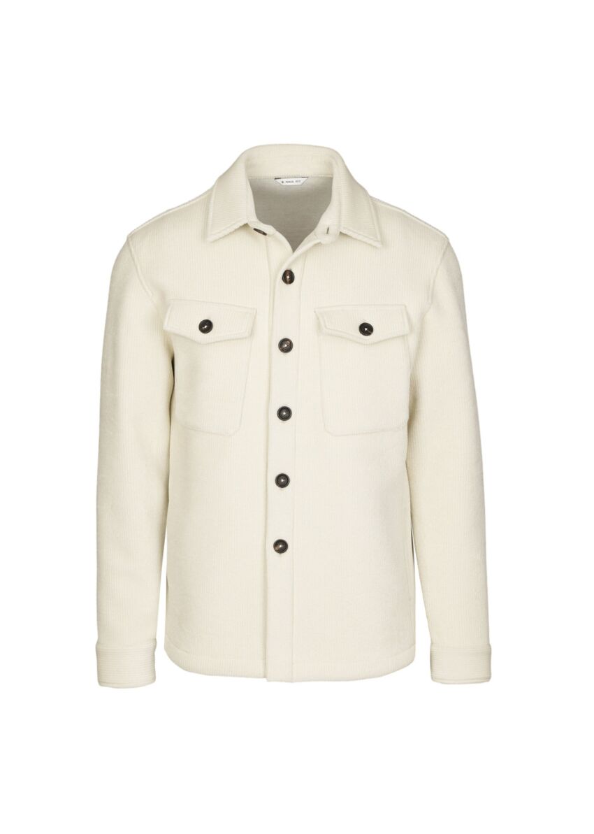 Overshirt velluto in jersey - Manuel Ritz
