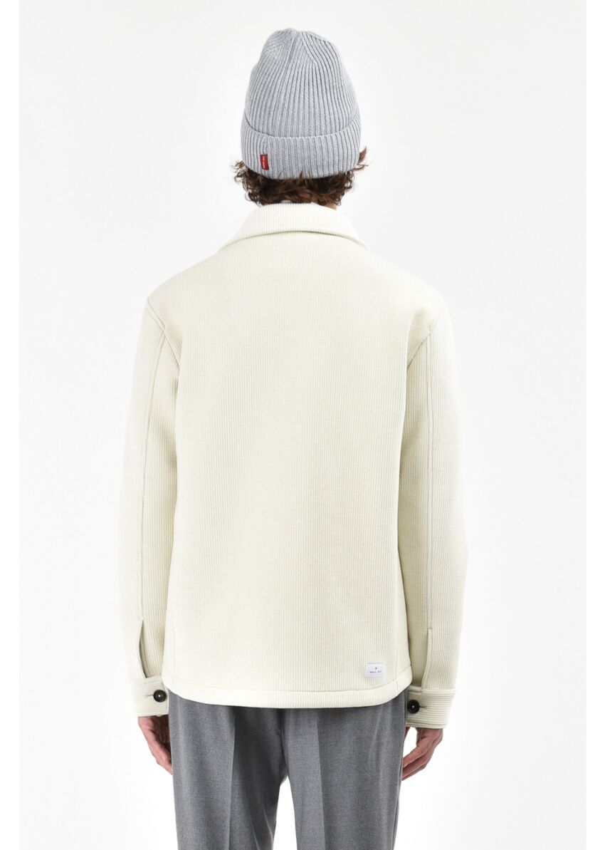 Overshirt velluto in jersey - Manuel Ritz