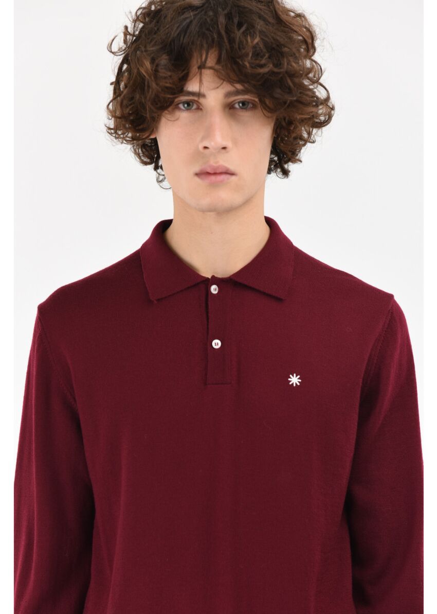 Polo manica lunga pura lana - Manuel Ritz