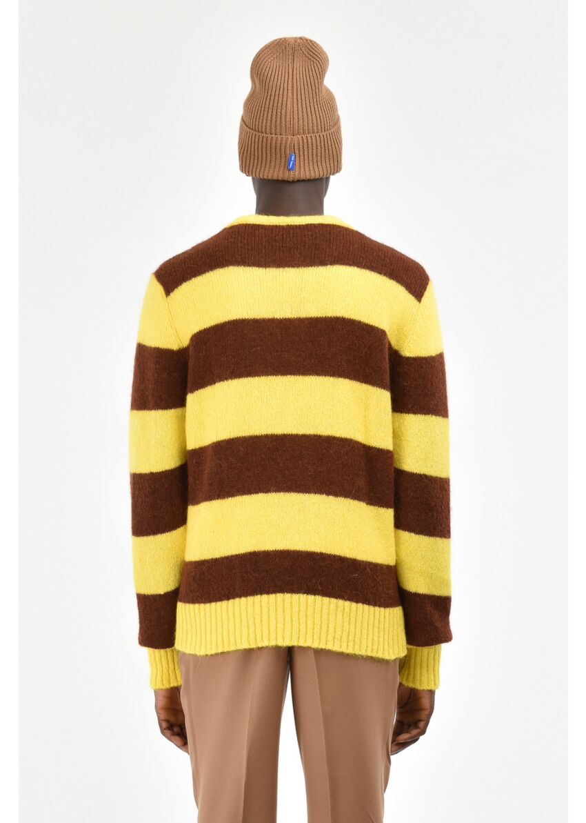 Maglione rigato misto lana - Manuel Ritz