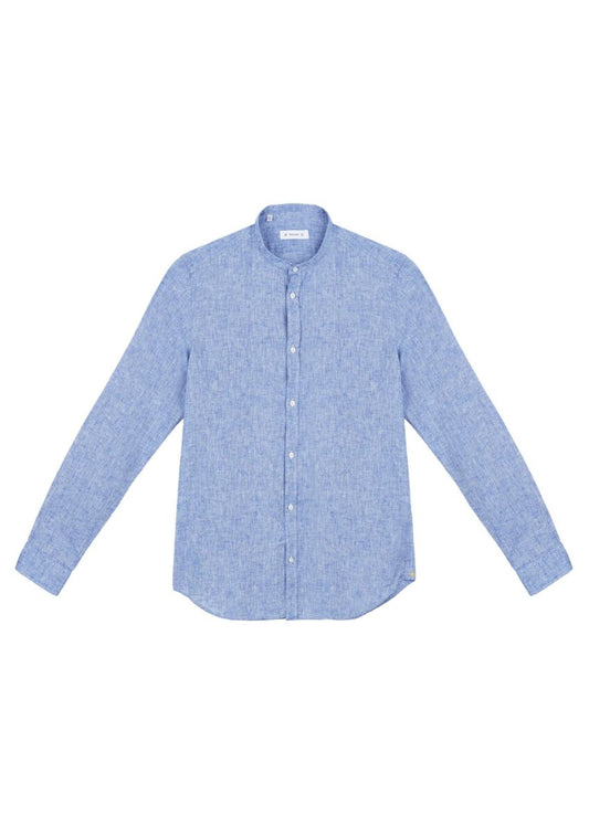 Camicia lavata in chambray - Manuel Ritz