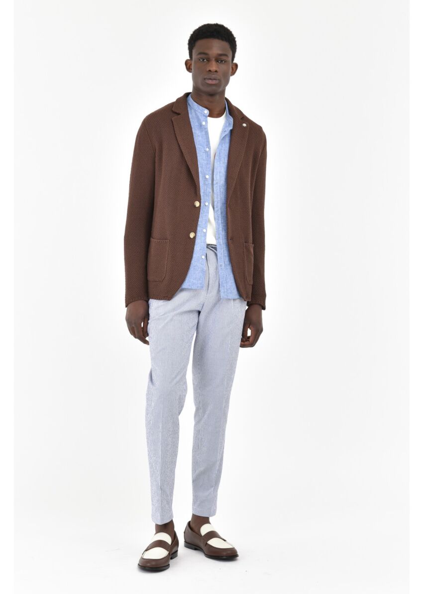 Camicia lavata in chambray - Manuel Ritz