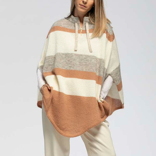 Mantella collo alto mohair