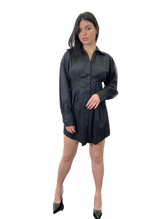 Camicia maxi con pince - LA KORE