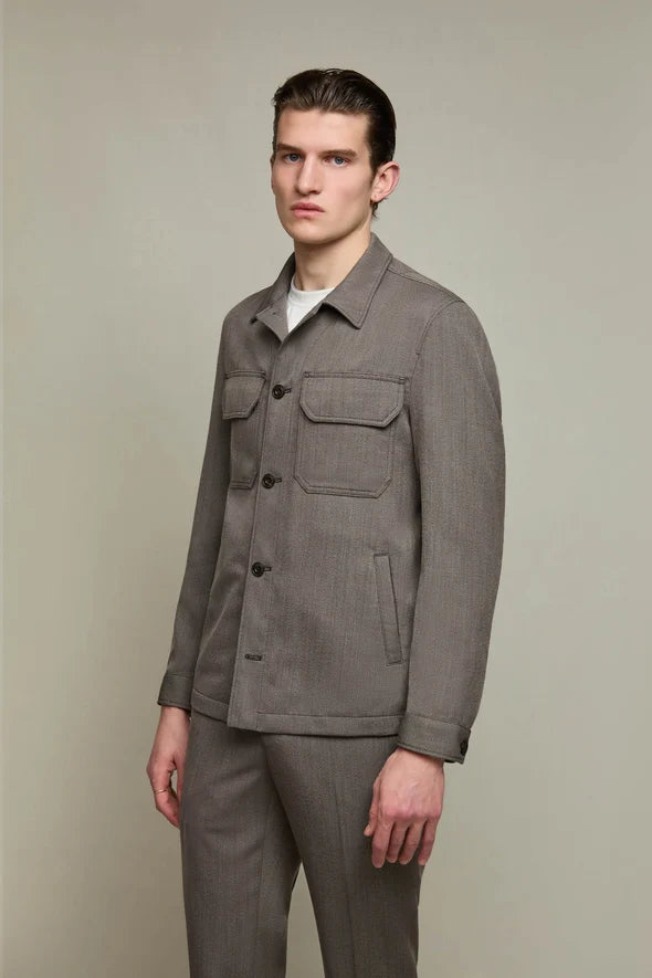 OVERSHIRT IN LANA L.B.M. 1911