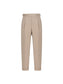 Pantalone baggy gabardina di cotone stretch