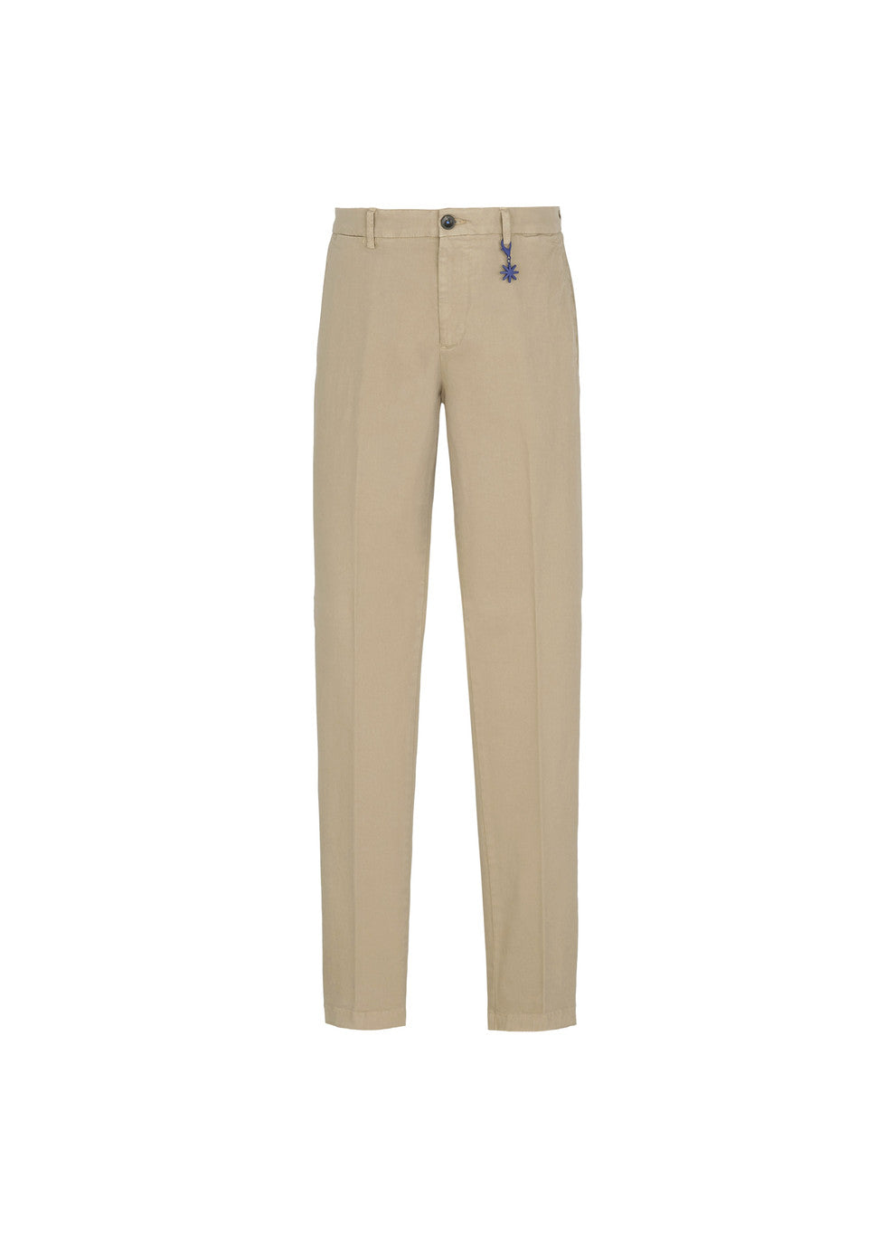 Pantalone skinny tinto capo in cotone stretch - Manuel Ritz