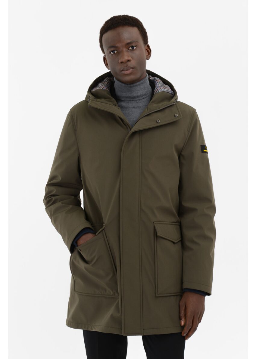 Parka imbottito soft shell stretch - Manuel Ritz