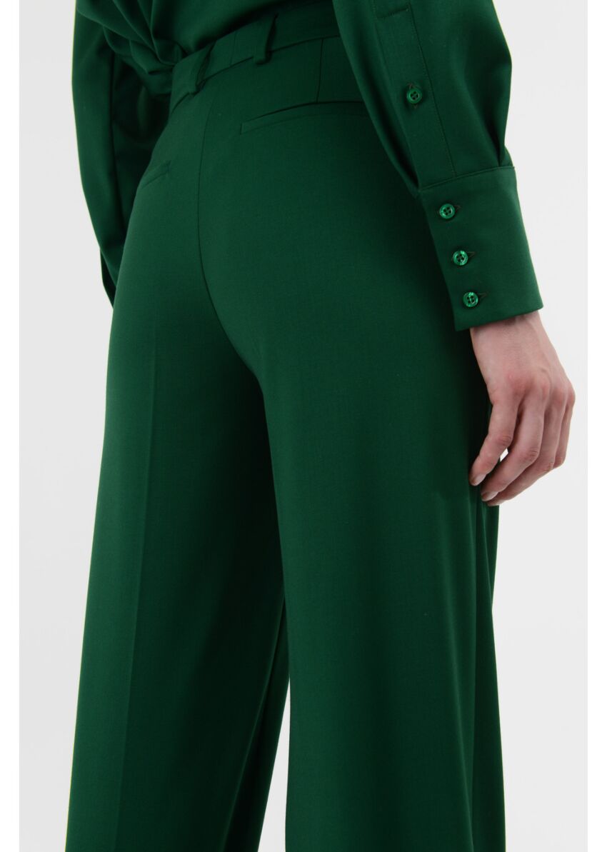 Pantalone palazzo misto viscosa stretch - Manuel Ritz