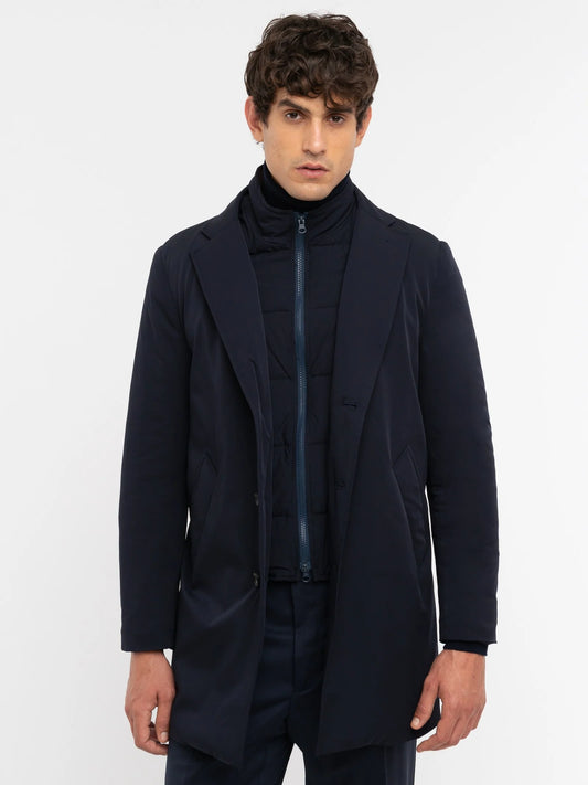 CAPPOTTO CON PETTORINA NYLON  PAOLONI