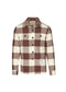 Overshirt macro damier in cotone - Manuel Ritz