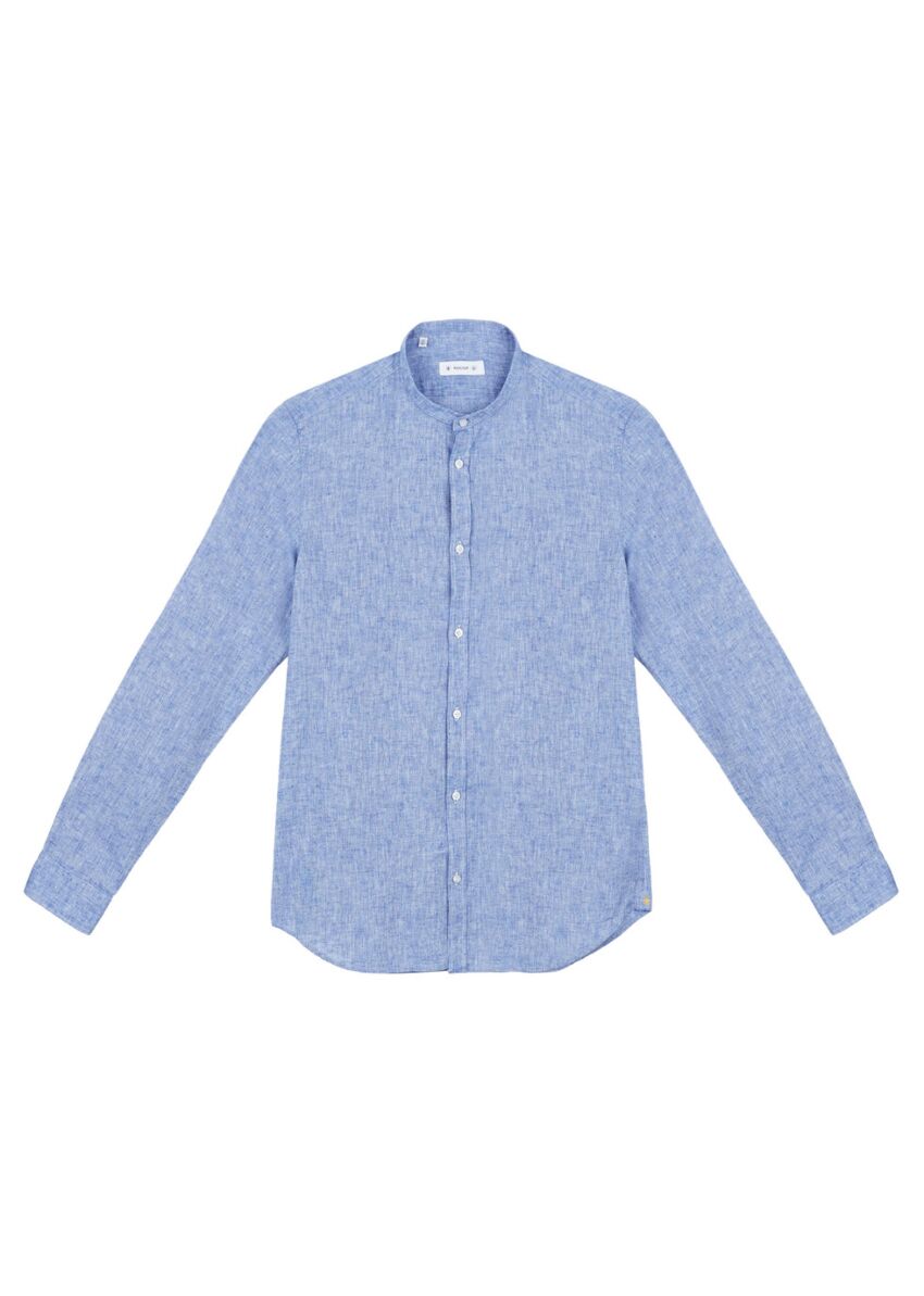 Camicia lavata in chambray - Manuel Ritz