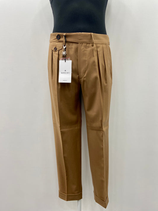 Pantalone doppia pinces - Manuel Ritz